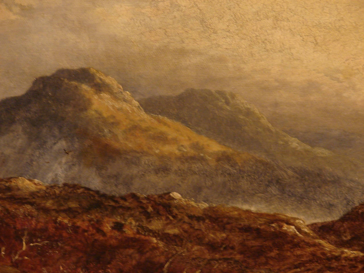 Victorian 19th Century Scottish Landscape Oil Painting
