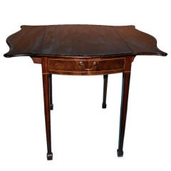 Antique Fine George III butterfly  pembroke table