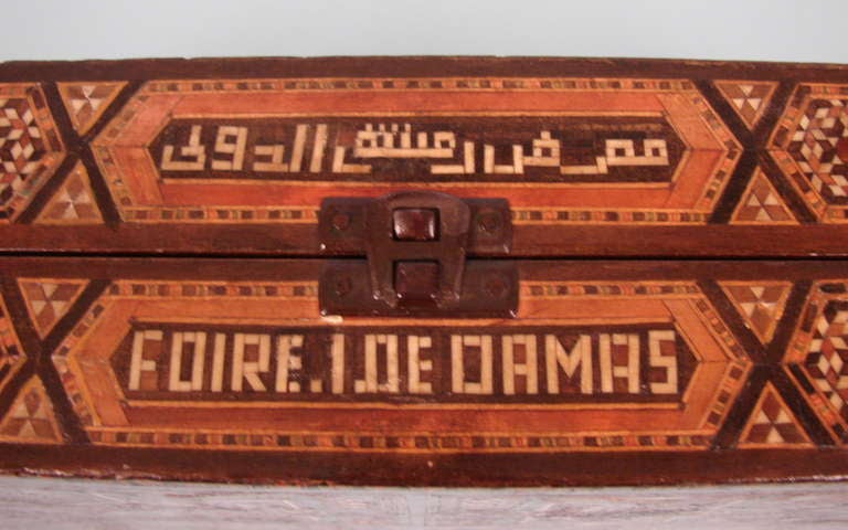20th Century Antique Backgammon Board and Pieces
