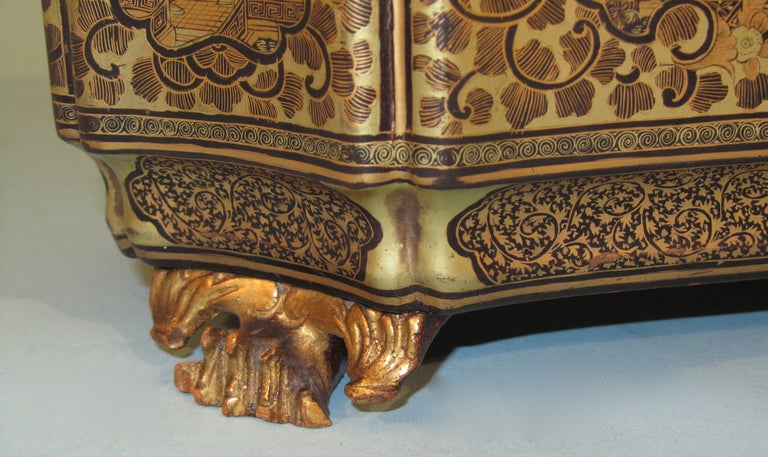 19th Century Fine Chinese Export Tea Caddy