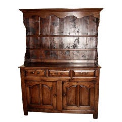 Antique Good  English or Welsh high dresser