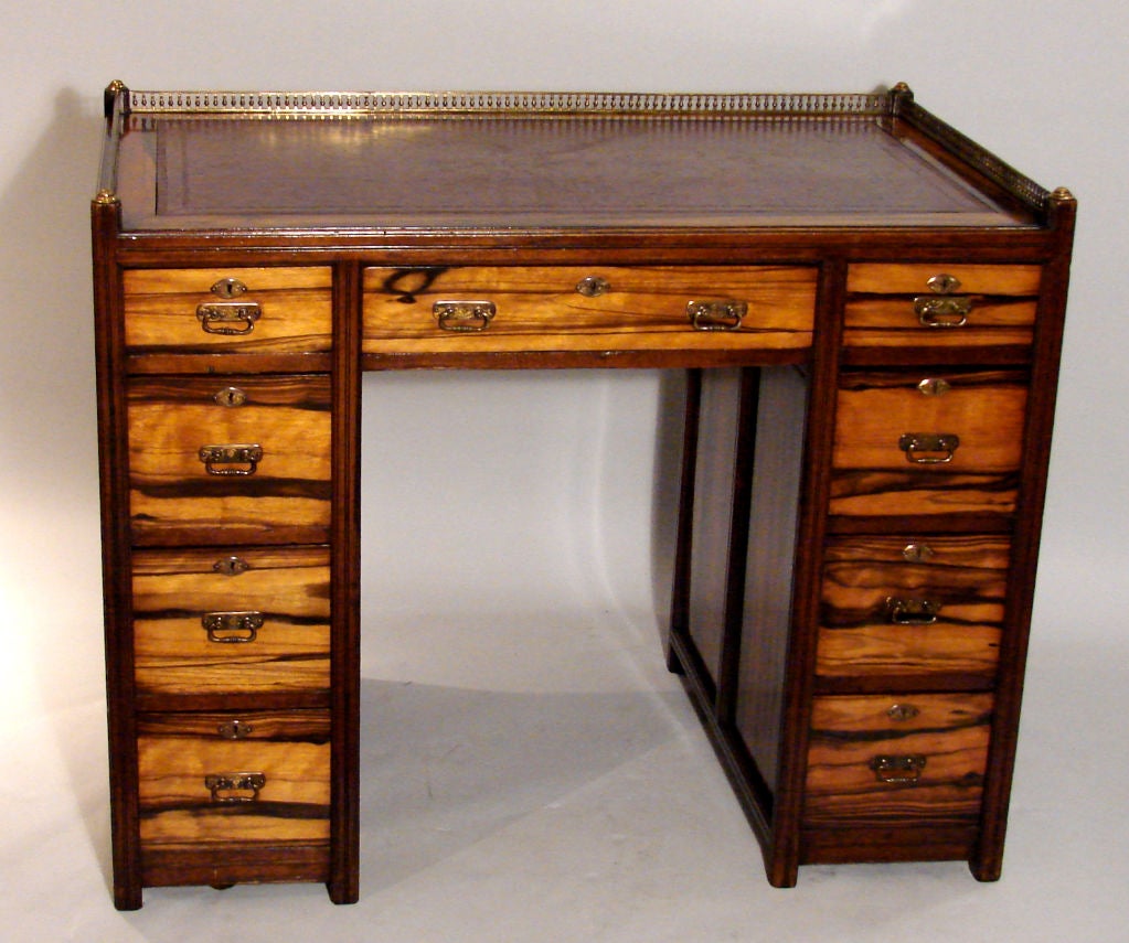 English calamander desk