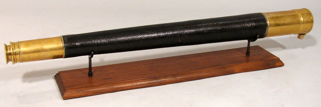 A French telescope on stand