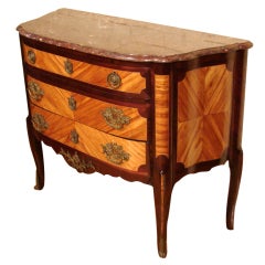 Louis XV  Serpentine Commode