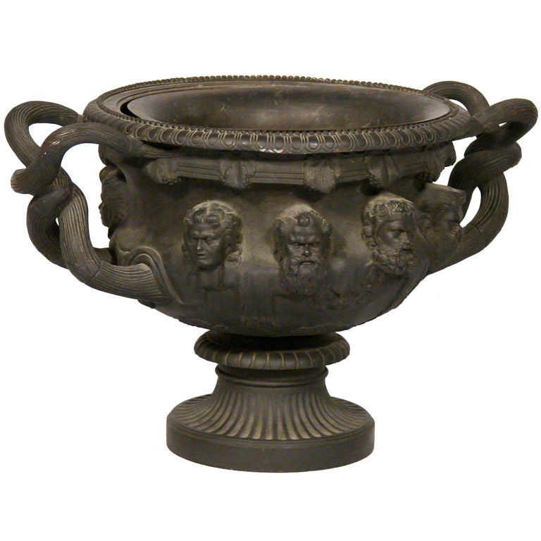 Bronze Warwick vase planter