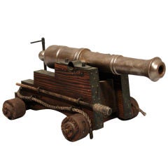 Vintage Turkish Model of a Signal Cannon