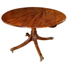 George III Mahogany Breakfast Table