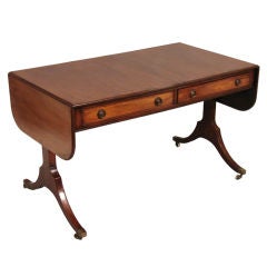 Regency Mahogany Sofa Table
