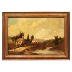 The Old Lock by A.H. Vickers (1853-1907) The Old Lock by A.H. Vickers (1853-1907)