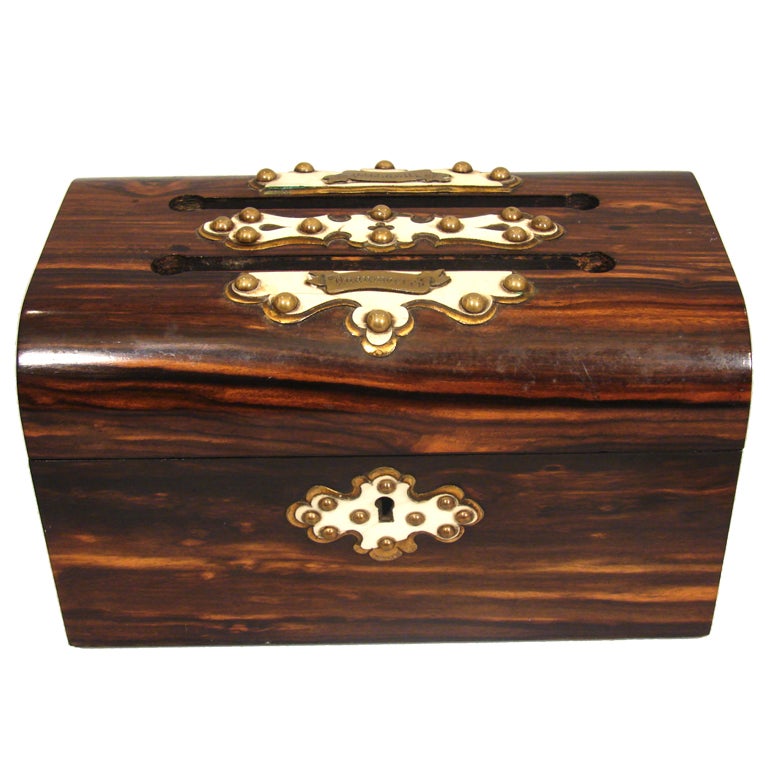 English  Calamander Letter Box