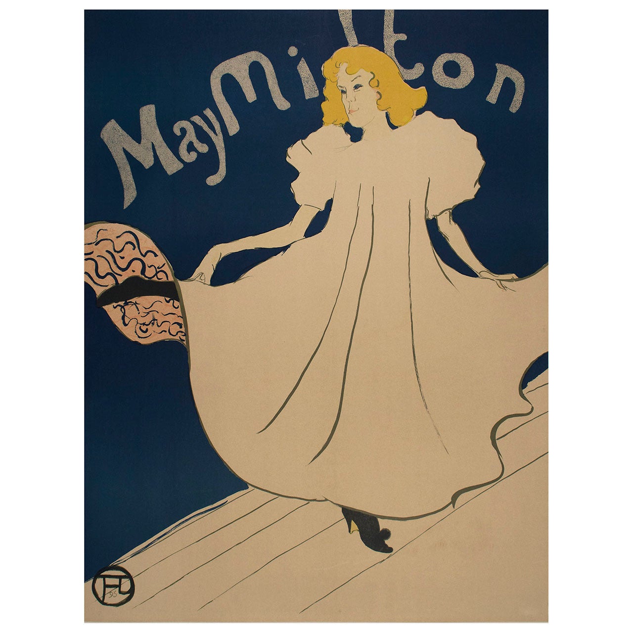 Original Poster by Toulouse-Lautrec of May Milton For Sale