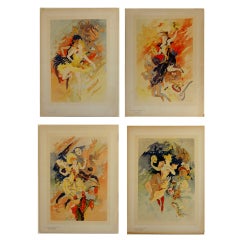 Antique Cheret's Four Arts, Maitres de l'Affiche