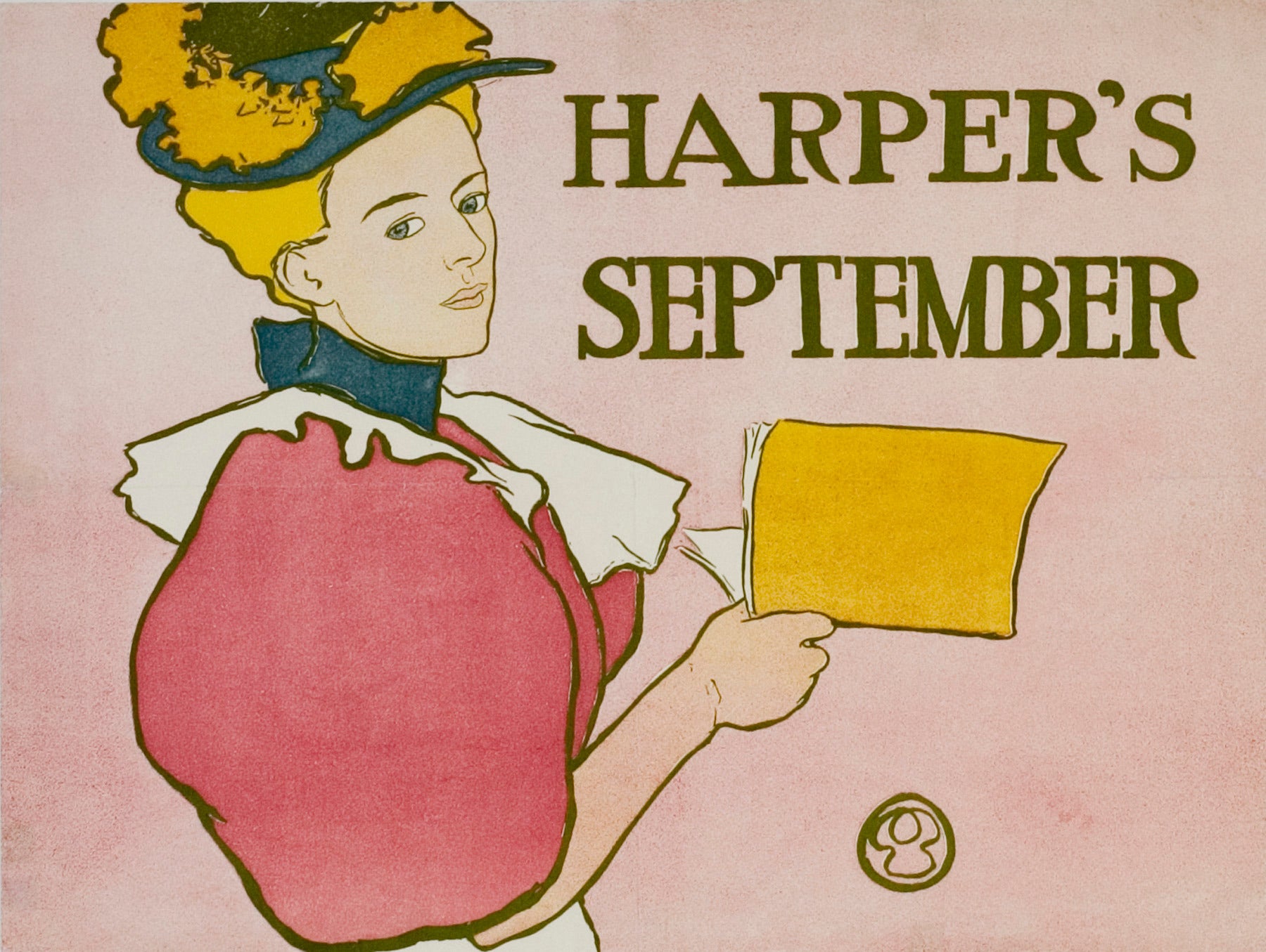 Original Poster of Harper's September Cover by Penfield For Sale