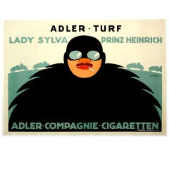 Vintage Cigarette Poster Ad