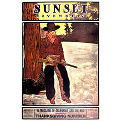 Vintage Maynard Dixon Sunset Cover