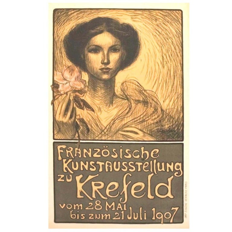 Original Steinlen AvantGarde Poster at 1stDibs