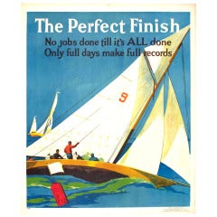 Original Work Incentive Poster - The Perfect Finish