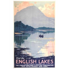 Original English Travel Poster