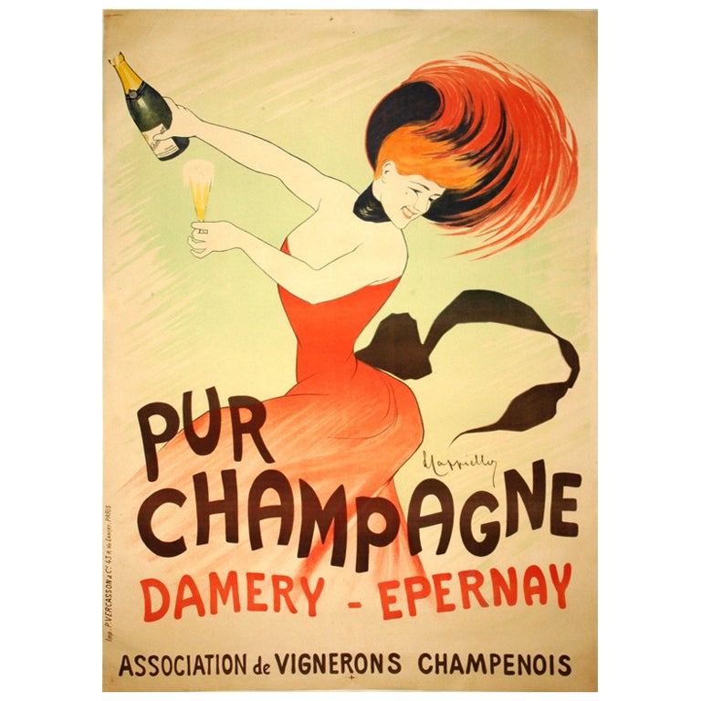 Home Graphic Art Design Un Fuournier fine champagne Ad Decorative Poster 3819 