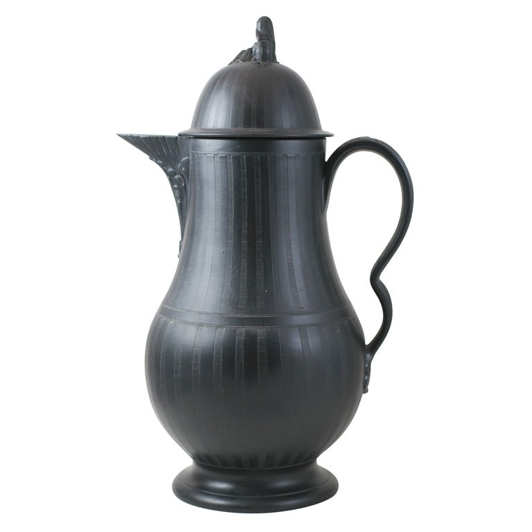 E Mayer basalt Coffee Pot For Sale at 1stDibs