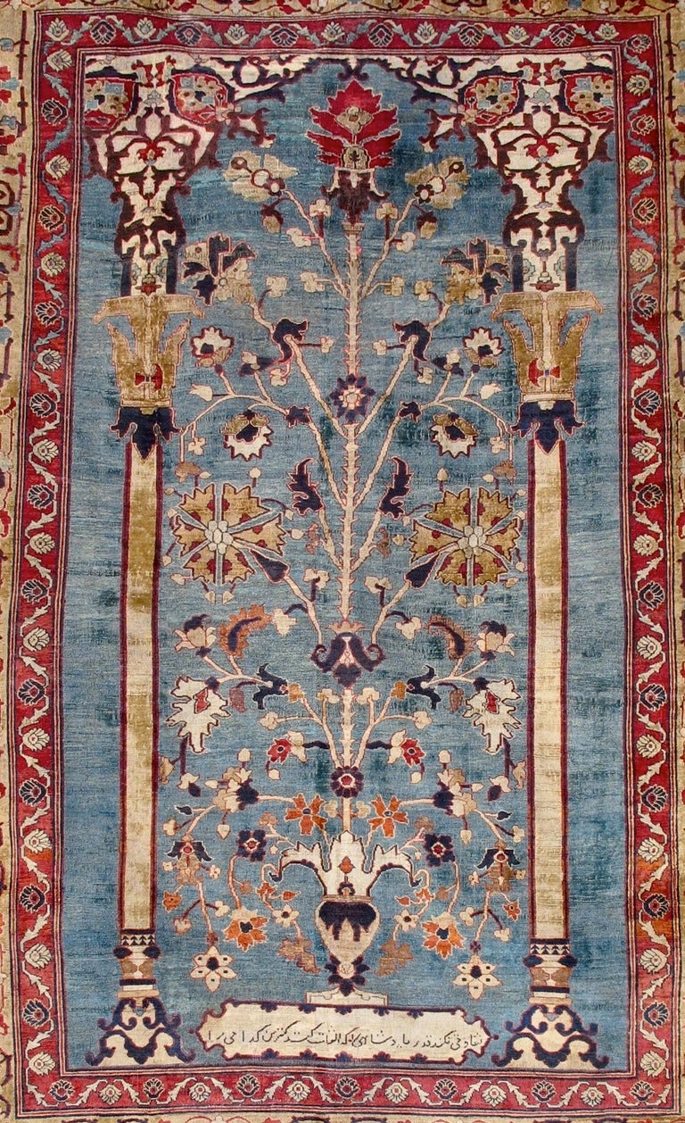 Silk Heriz Rug