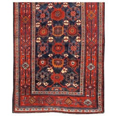Antique Finely Woven Luri Long Rug
