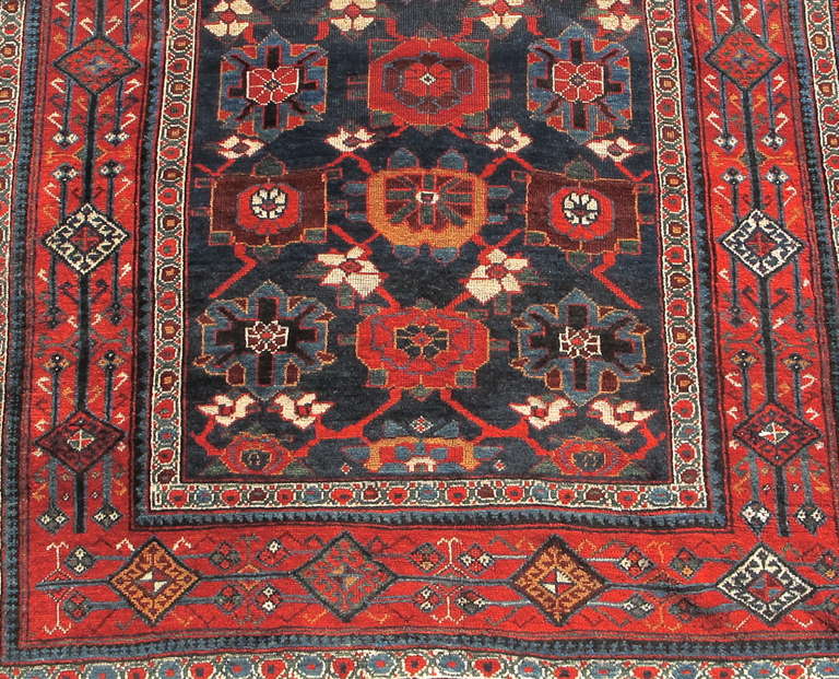 19th Century Finely Woven Luri Long Rug