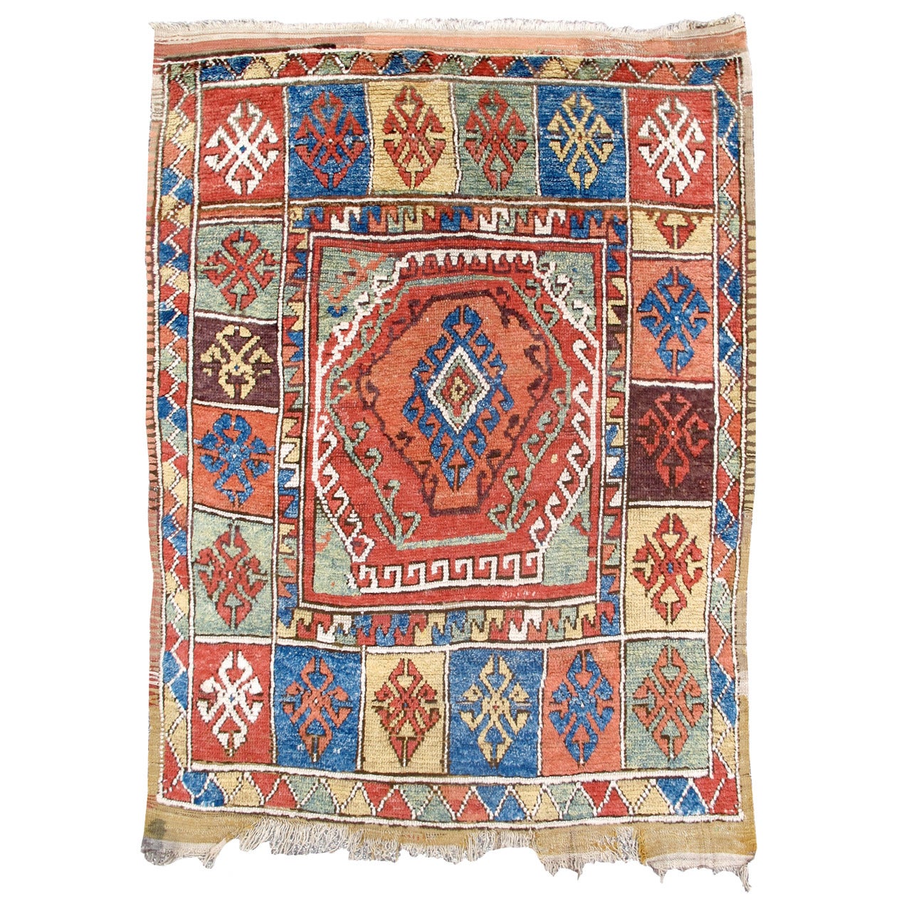 Turkish Konya Yatak 'Sleeping Rug, ' circa 1800