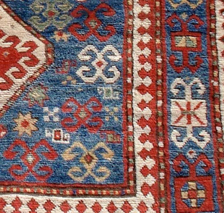 19th Century Bordjalou Kazak Rug
