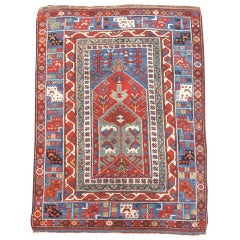 Turkish Bergama Prayer Rug