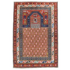 Antique Derbend Prayer Rug