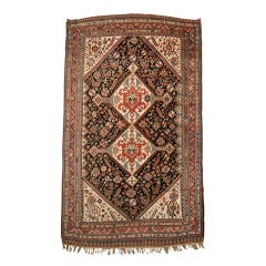 Antique Qashqai rug
