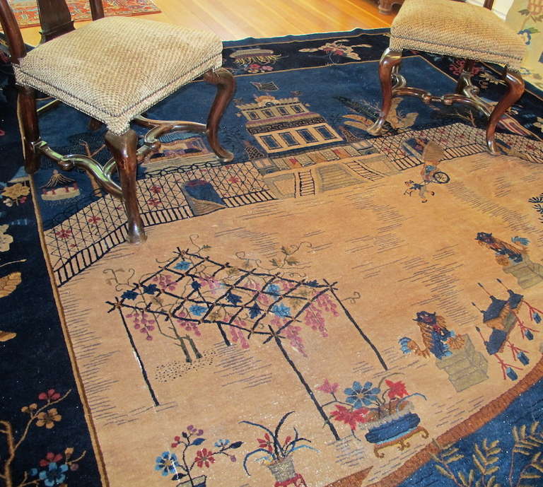 Vintage Nichols Rug at 1stdibs