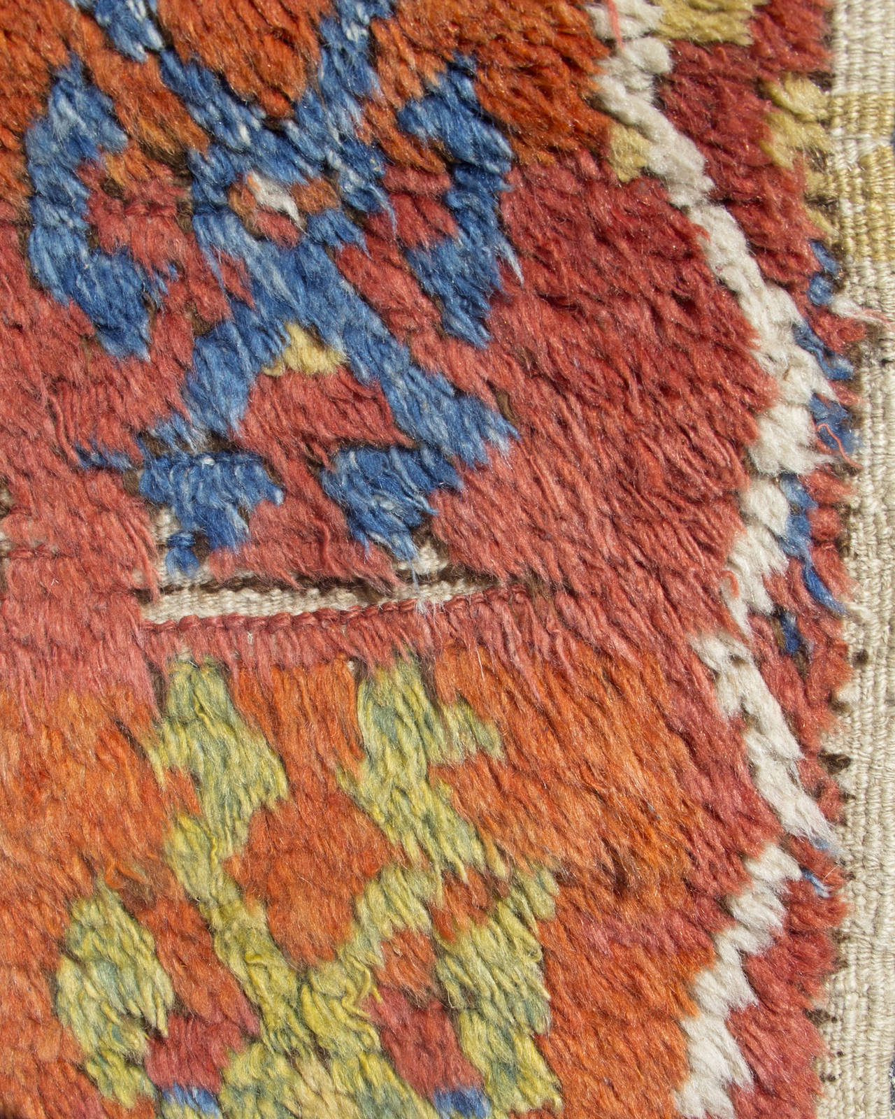 Hand-Woven Turkish Konya Yatak, circa 1800