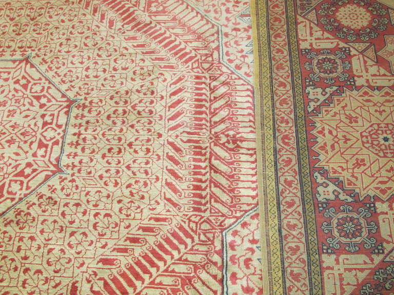 Marvelously Decorative Anatolian Oushak Carpet In Excellent Condition In San Francisco, CA