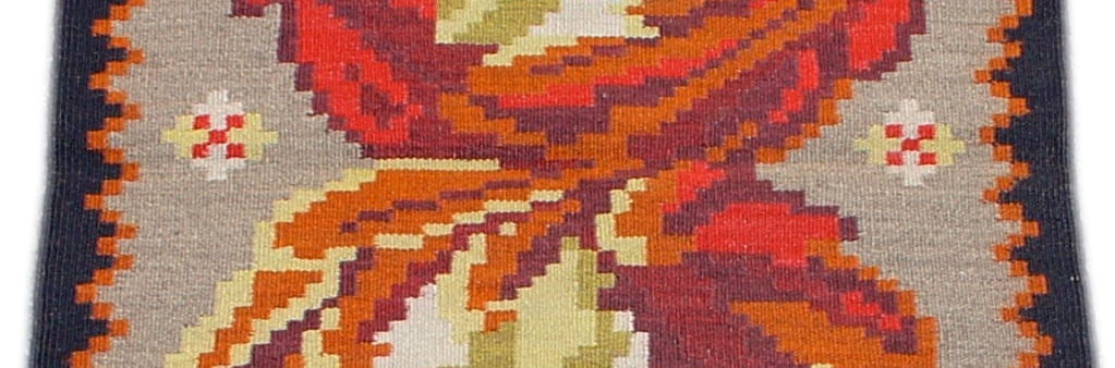20th Century Charming Early 20th C Bessarabian Kilim Rug from Ukraine For Sale
