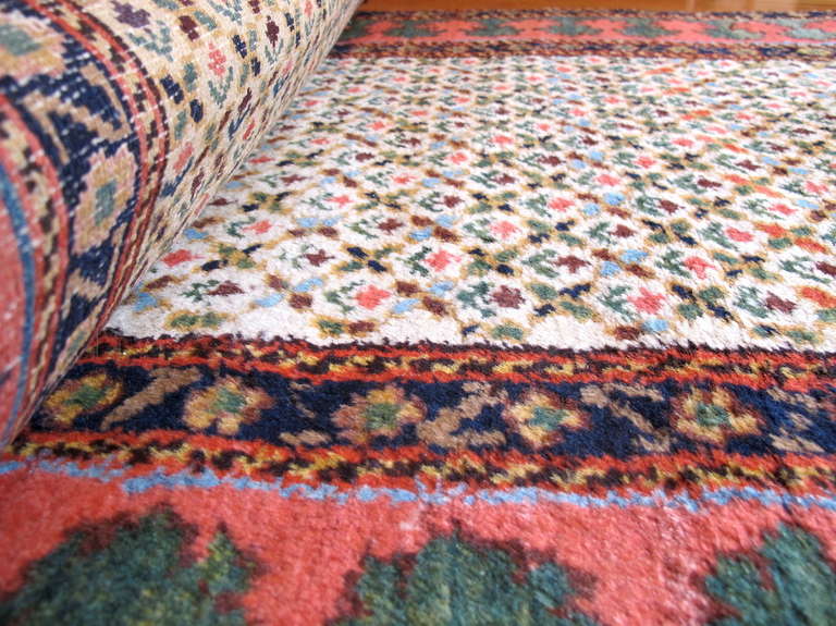 Elegant Sophisticated Mid-19th Century Northwest Persian Runner In Excellent Condition In San Francisco, CA