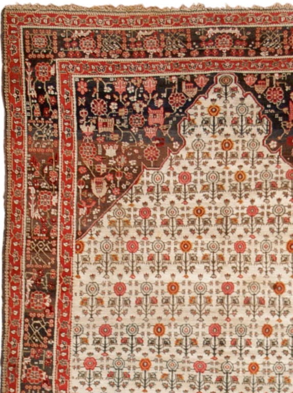 Indian 19th Century Agra Carpet For Sale