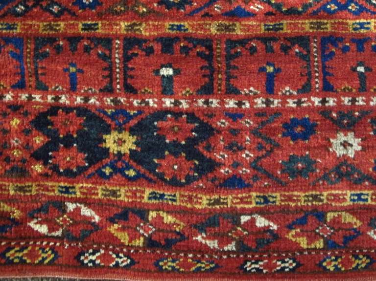 Afghan Mid 19th Century  Bashir Gallery-Sized Carpet For Sale