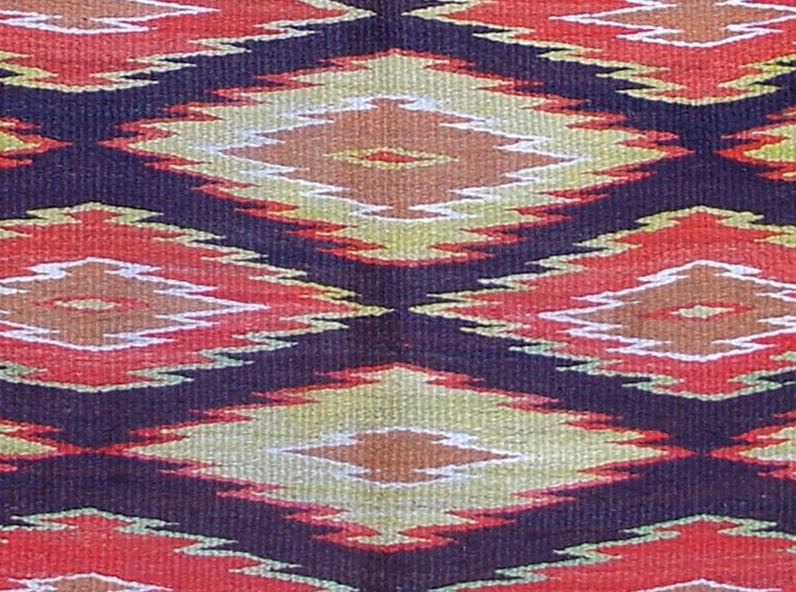 North American Antique Navajo Rug For Sale