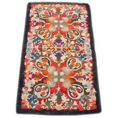 Semi-Antique American Hooked Rug