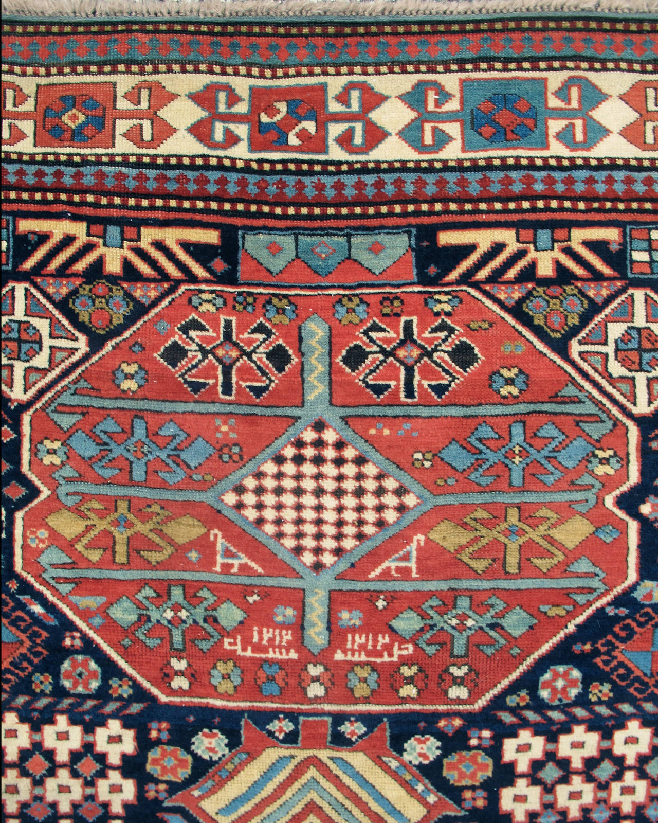 Wool Celestial Akstafa Caucasian Rug