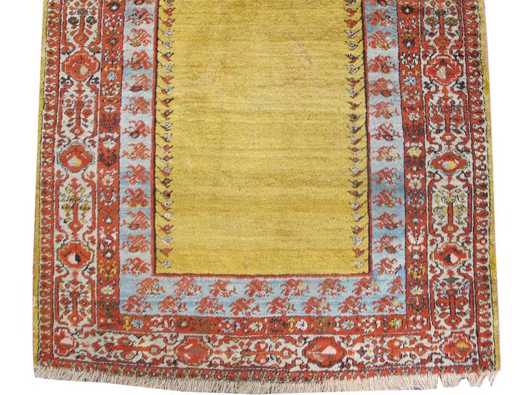 Turkish Angora Wool Oushak Rug