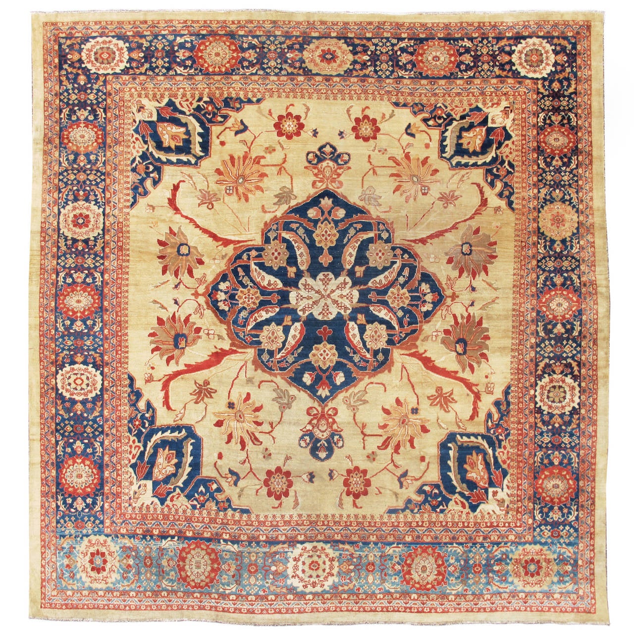 Ziegler Mahal Carpet For Sale at 1stdibs