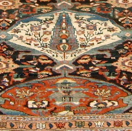 Persian Antique Bakhtiari Rug