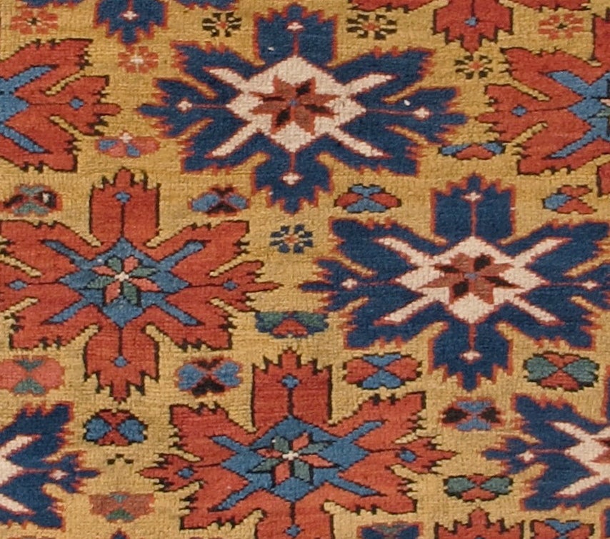 Late 19th Century Kuba Rug In Excellent Condition In San Francisco, CA