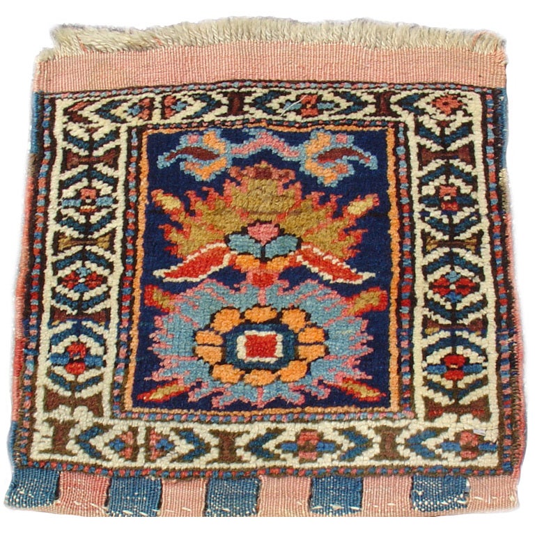 Antike persische Taschenteppich im Nordwesten, um 1900