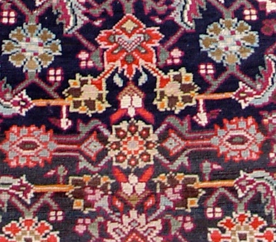 Hand-Woven Antique Caucasian Karabagh Runner, Early 20th Century  For Sale