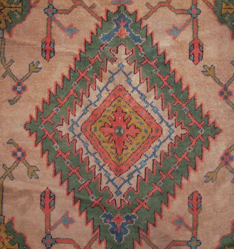 Wool Oushak Carpet