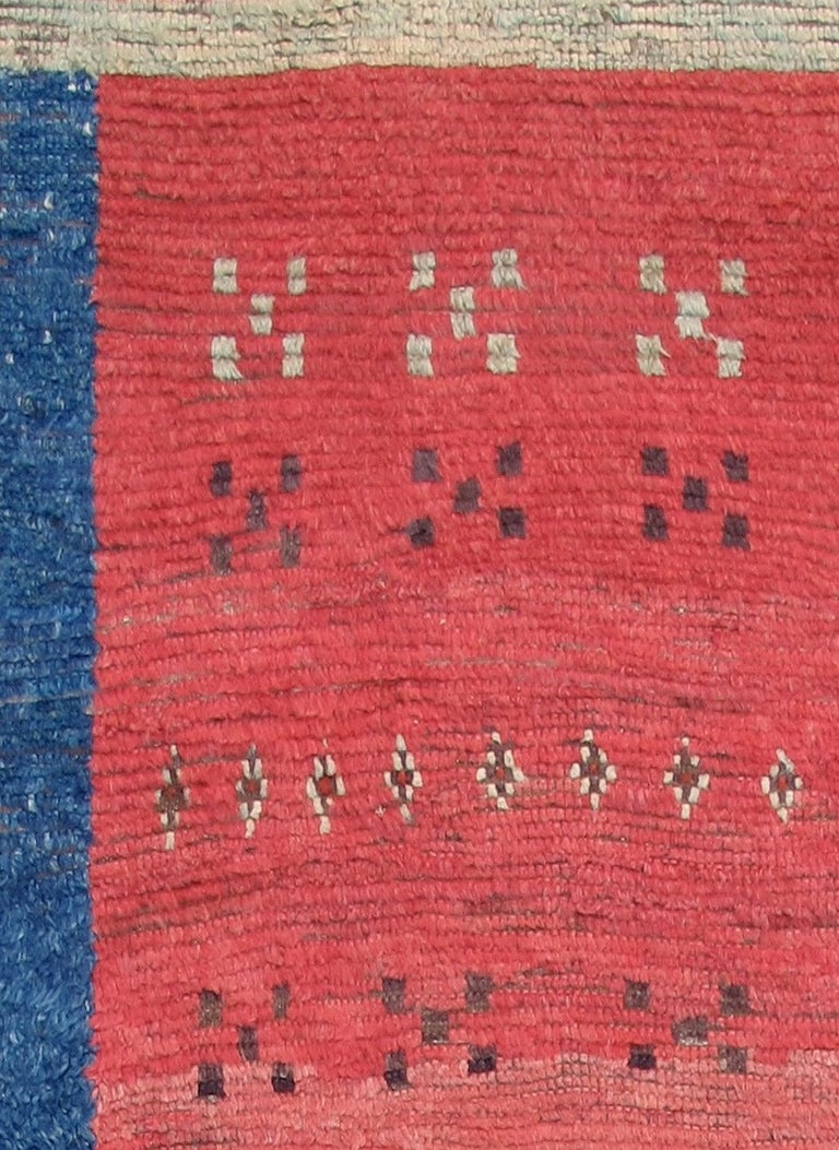 Mid 19th Century Red Anatolian Village Rug In Good Condition In San Francisco, CA